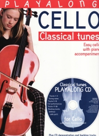 Playalong Classical Tunes Cello Book & Cd Sheet Music Songbook