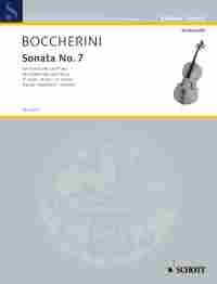Boccherini Sonata No 7 Bb Spiegl/bergmann Vc & Pf Sheet Music Songbook