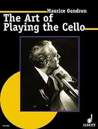 Gendron Art Of Playing The Cello Sheet Music Songbook