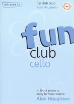 Fun Club Cello Grade 1-2 Book & Cd Sheet Music Songbook