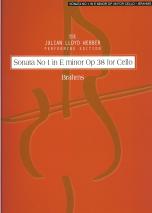 Brahms Sonata No 1 Op38 Emin Lloyd Webber Cello Sheet Music Songbook