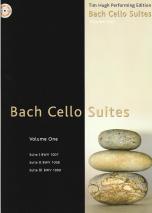Bach Cello Suites Vol 1 Tim Hugh Book & Cd Sheet Music Songbook