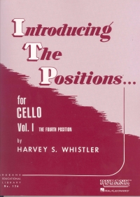 Introducing The Positions Cello Vol 1 Whistler Sheet Music Songbook