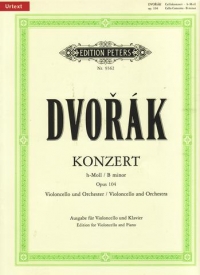 Dvorak Cello Concerto Bmin Op104 (pommer) Cello Sheet Music Songbook