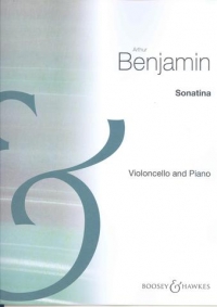 Benjamin Sonatina Cello & Piano Sheet Music Songbook