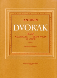 Dvorak Silent Woods Cello & Piano Sheet Music Songbook