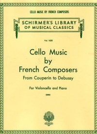 Cello Music By French Composers Sheet Music Songbook