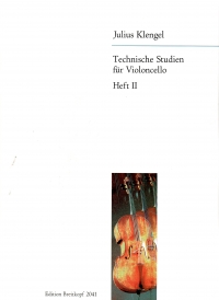 Klengel Technical Studies Vol 2 Cello Sheet Music Songbook