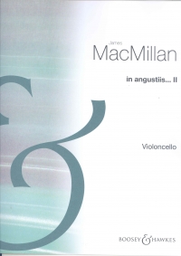 Macmillan In Angustiis Ii Cello Solo Sheet Music Songbook