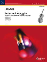 Scales & Arpeggios Cello Frank Sheet Music Songbook