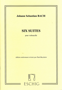 Bach Suites (6) Ed Bazelaire Cello Sheet Music Songbook