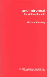 Finnissy Andimironnai Cello Sheet Music Songbook