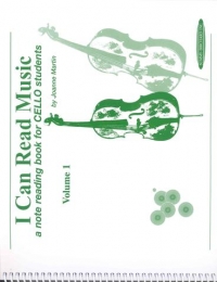 I Can Read Music Vol 1 Cello Martin Sheet Music Songbook