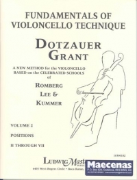 Grant Fundamentals Of Violoncello Technique Vol 2 Sheet Music Songbook