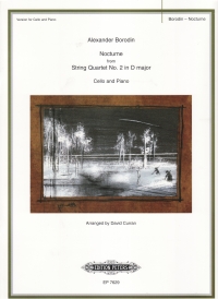 Borodin Nocturne (string Quartet No.2) Cello & Pno Sheet Music Songbook
