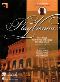 Play Vienna Cello Book & Cd Sheet Music Songbook