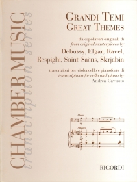 Great Themes Cavuoto Cello & Piano Sheet Music Songbook