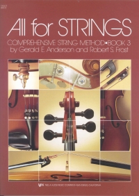 All For Strings Book 3 Cello Sheet Music Songbook