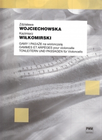 Scales & Arpeggios For Cello Wojciechowska Sheet Music Songbook