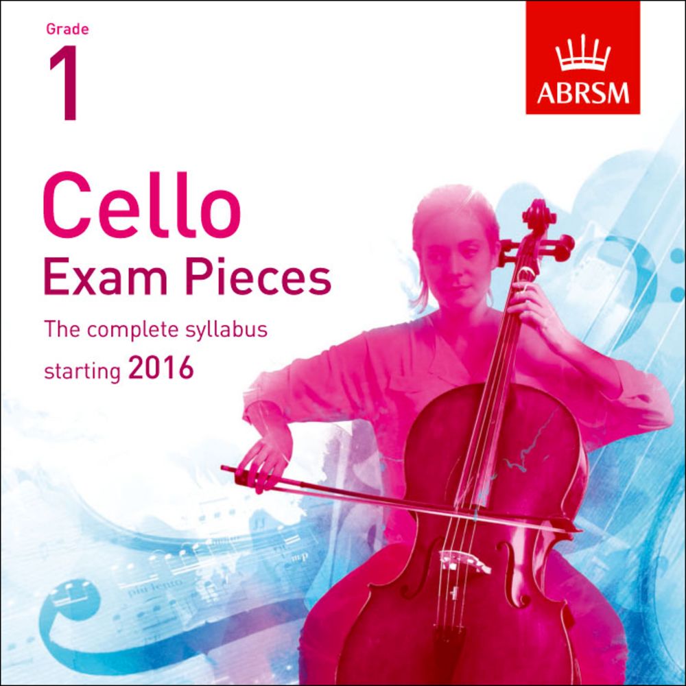 Cello Exams Pieces 2016 Grade 1 Cd Abrsm Sheet Music Songbook