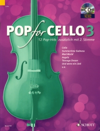 Pop For Cello 3 + Cd Sheet Music Songbook