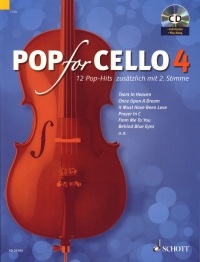 Pop For Cello 4 + Cd Sheet Music Songbook