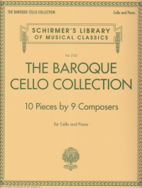 Baroque Cello Collection Cello & Piano Sheet Music Songbook