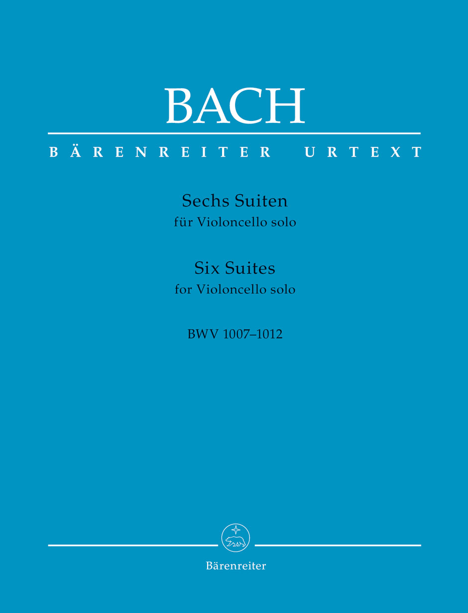 Bach 6 Suites Cello Solo Bwv1007-1012 Revised Sheet Music Songbook