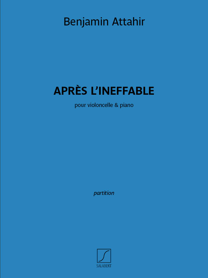 Attahir Aprs L Ineffable Sheet Music Songbook