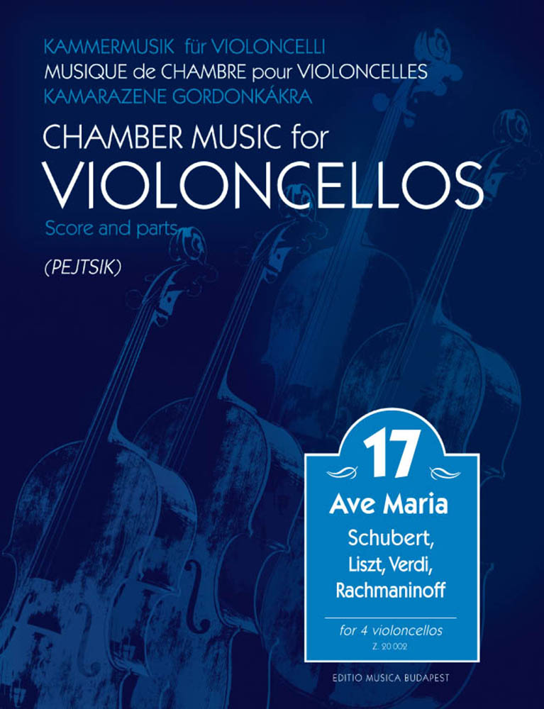 Chamber Music For Cellos Vol 17 Score & Parts Sheet Music Songbook