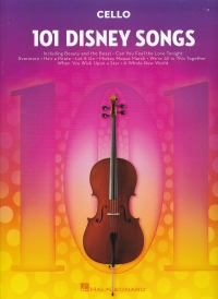 101 Disney Songs Cello Sheet Music Songbook