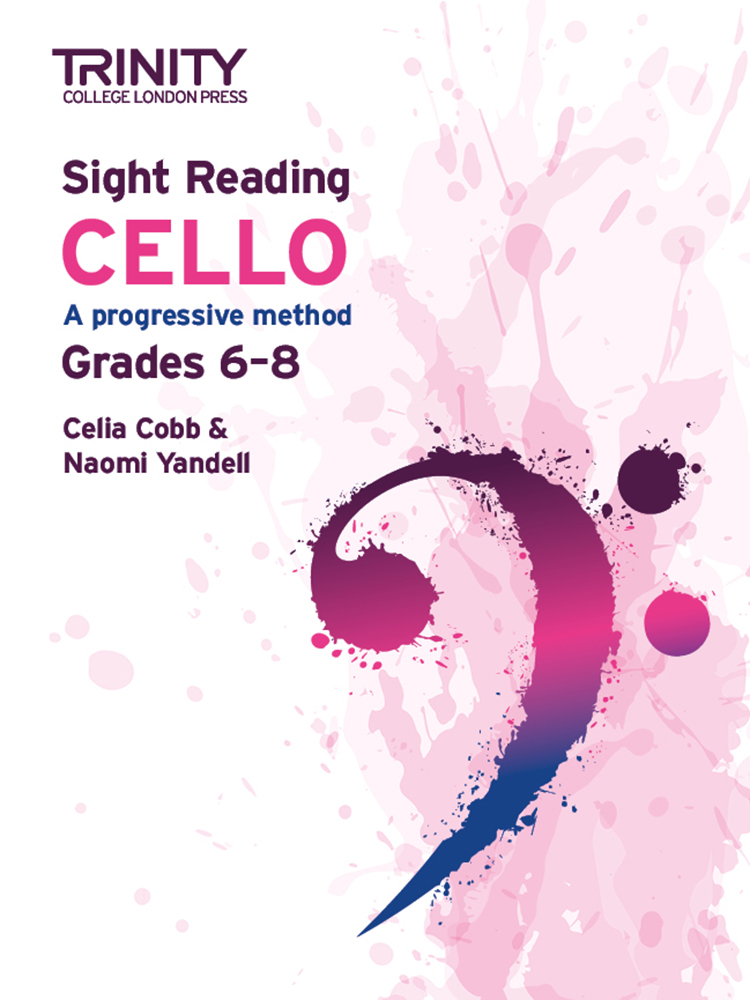 Trinity Cello Sight Reading Grades 6 - 8  Sheet Music Songbook