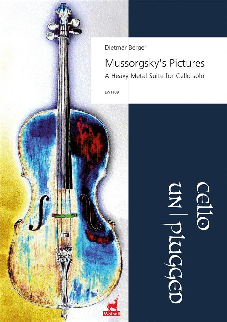 Berger Mussorgskys Pictures Cello Solo Sheet Music Songbook