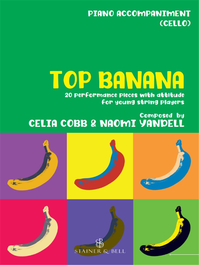 Top Banana Piano Part Accompaniment For Cello Sheet Music Songbook
