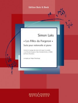 Laks Les Filles Du Forgeron Cello & Piano Sheet Music Songbook