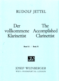 Jettel Accomplished Clarinettist Book 2 Sheet Music Songbook