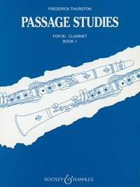 Thurston Passage Studies Vol 1 Clarinet Sheet Music Songbook