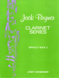 Brymer Clarinet Series Difficult Book 2 Sheet Music Songbook