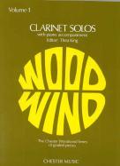 Clarinet Solos Vol 1 King Sheet Music Songbook