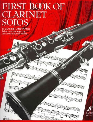 First Book Of Clarinet Solos Complete Sheet Music Songbook