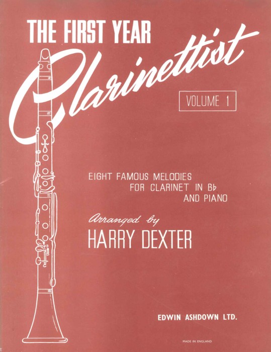 First Year Clarinettist Vol 1 Dexter Sheet Music Songbook