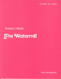 Binge Watermill Clarinet Sheet Music Songbook