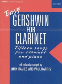 Gershwin For Easy Clarinet (15 Songs) Davies Sheet Music Songbook