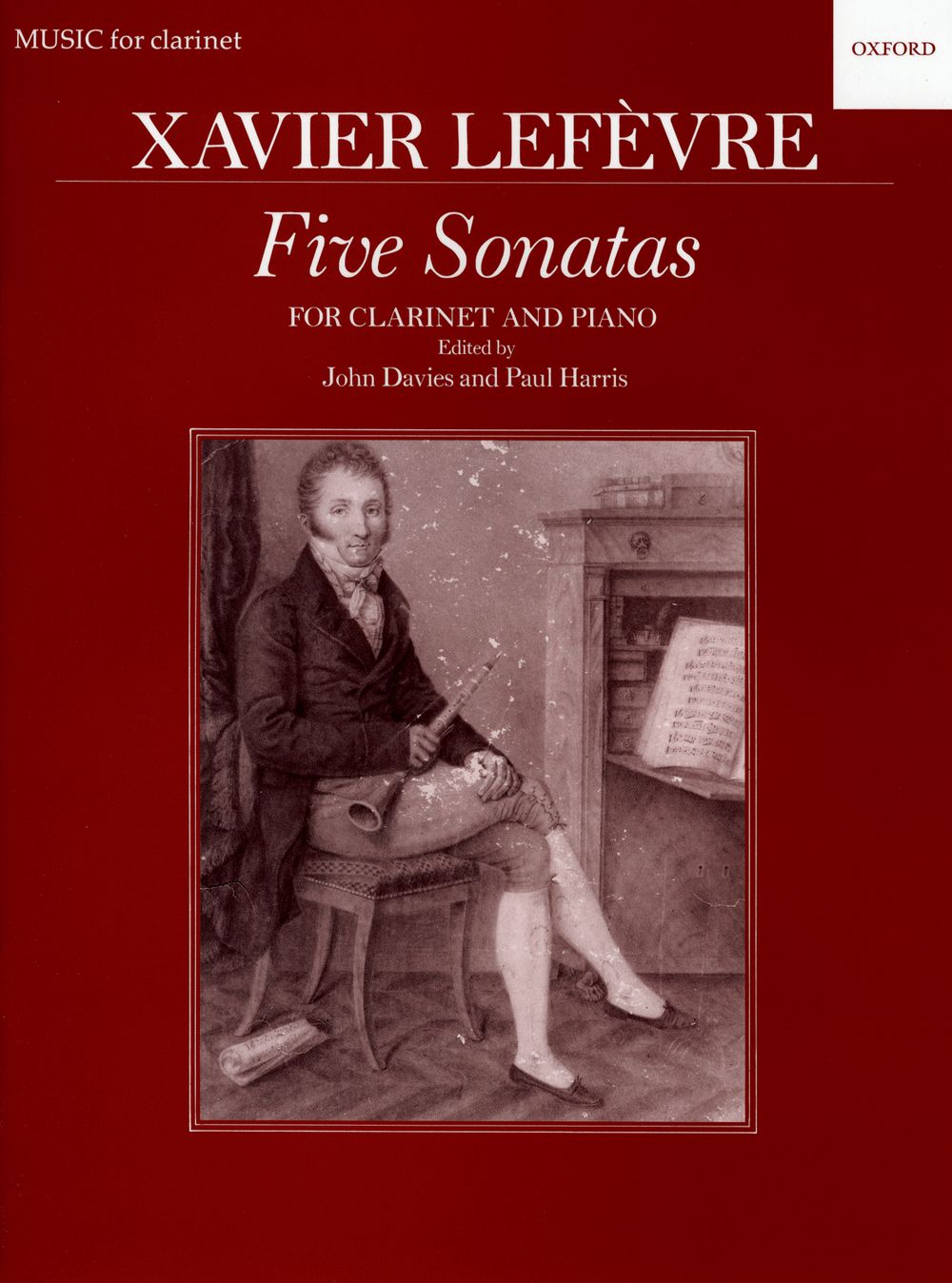 Lefevre Five Sonatas Ed Davies & Harris Clarinet Sheet Music Songbook