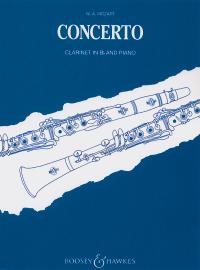 Mozart Concerto K622 A Clarinet In Bb Sheet Music Songbook