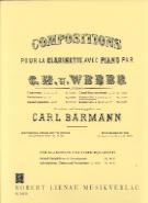 Weber Concerto Op73 No 1 Fmin  Clarinet Sheet Music Songbook