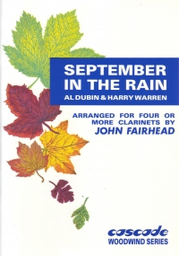 Fairhead September In The Rain (4 Or More Clar) Sheet Music Songbook