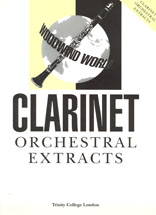 Woodwind World Orchestral Extracts Clarinet Sheet Music Songbook