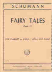 Schumann Fairy Tales Op 132 Clt (vln)/viola/pno Sheet Music Songbook