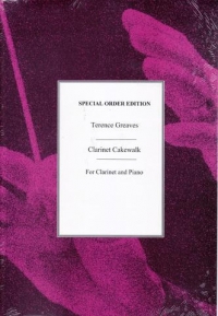 Greaves Clarinet Cakewalk Sheet Music Songbook